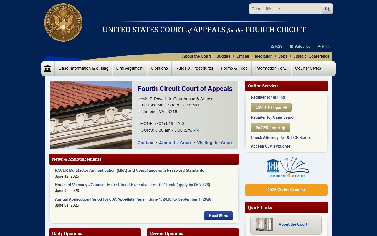 Brunswick County Superior Court Fourth Circuit appeal source